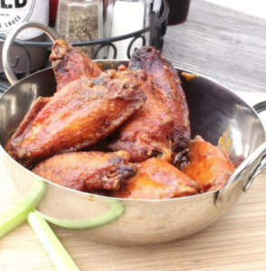 Smoked BBQ Hot Wings
